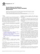 ASTM G5-13e2 ASTM G5-13e2