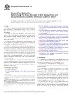 ASTM D5321/D5321M-14 ASTM D5321/D5321M-14