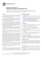 ASTM D4436-13 ASTM D4436-13