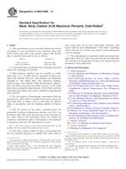 ASTM A109/A109M-14 ASTM A109/A109M-14