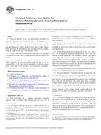 ASTM G5-14 ASTM G5-14