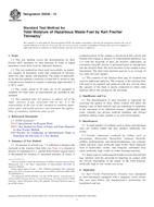 ASTM D5530-15 ASTM D5530-15