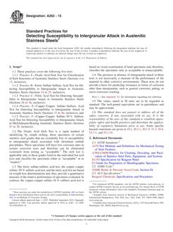 ASTM A262-15 ASTM A262-15