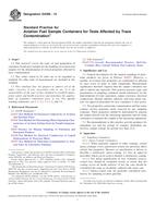 ASTM D4306-15 ASTM D4306-15