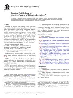 ASTM D999-08(2015)