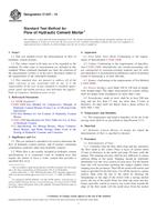 ASTM C1437-15