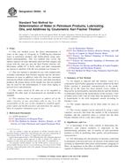 ASTM D6304-16 ASTM D6304-16