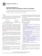 ASTM A109/A109M-16 ASTM A109/A109M-16