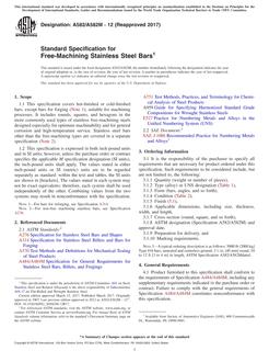 ASTM A582/A582M-12(2017)