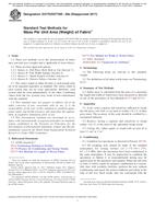 ASTM D3776/D3776M-09a(2017)