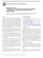 ASTM D4437/D4437M-16(2018) ASTM D4437/D4437M-16(2018)