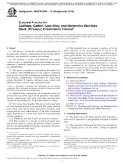 ASTM A609/A609M-12(2018)