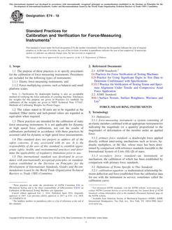 ASTM E74-18