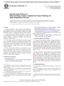 ASTM A216/A216M-18 ASTM A216/A216M-18