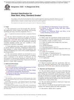 ASTM A322-13(2018) ASTM A322-13(2018)
