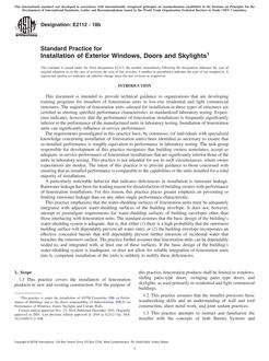 ASTM E2112-18b