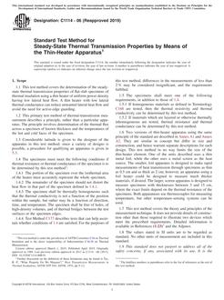 ASTM C1114-06(2019) ASTM C1114-06(2019)
