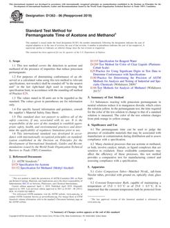 ASTM D1363-06(2019)