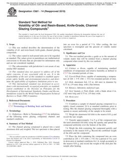 ASTM C681-14(2019)