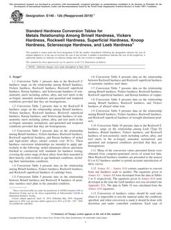 ASTM E140-12B(2019)e1