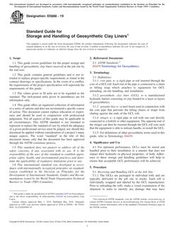 ASTM D5888-19 ASTM D5888-19