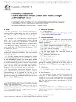 ASTM A214/A214M-19 ASTM A214/A214M-19