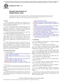ASTM B587-19 ASTM B587-19