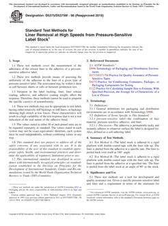 ASTM D5375/D5375M-98(2019) ASTM D5375/D5375M-98(2019)