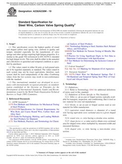 ASTM A230/A230M-19 ASTM A230/A230M-19