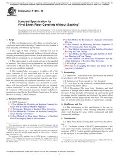 ASTM F1913-19 ASTM F1913-19