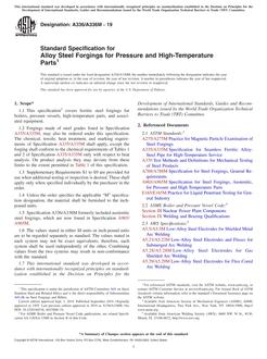 ASTM A336/A336M-19 ASTM A336/A336M-19