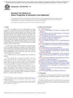 ASTM C273/C273M-19