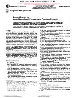 ASTM D4057-1995