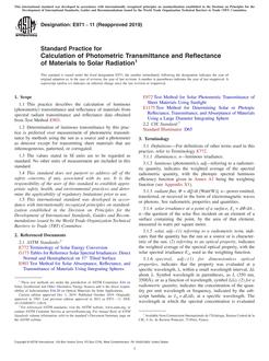 ASTM E971-11(2019) ASTM E971-11(2019)