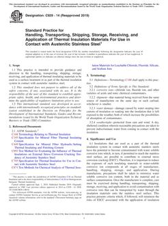 ASTM C929-14(2019)