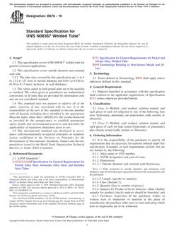 ASTM B676-19 ASTM B676-19