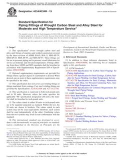 ASTM A234/A234M-19 ASTM A234/A234M-19