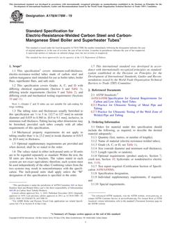 ASTM A178/A178M-19 ASTM A178/A178M-19