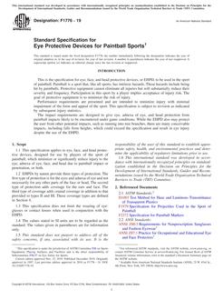 ASTM F1776-19 ASTM F1776-19