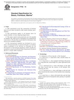 ASTM F782-19 ASTM F782-19