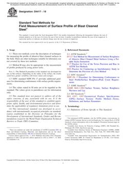 ASTM D4417-19 ASTM D4417-19