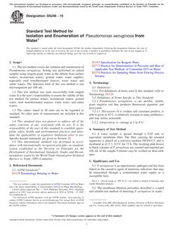 ASTM D5246-19 ASTM D5246-19