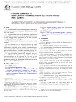 ASTM D5389-93(2019) ASTM D5389-93(2019)