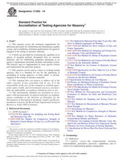 ASTM C1093-19 ASTM C1093-19