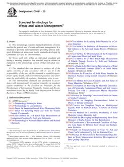 ASTM D5681-20 ASTM D5681-20