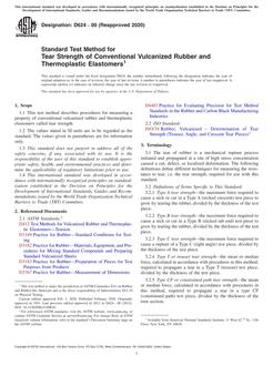 ASTM D624-00(2020) ASTM D624-00(2020)