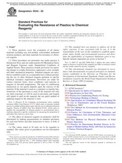 ASTM D543-20