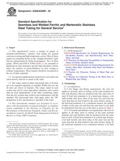 ASTM A268/A268M-20 ASTM A268/A268M-20