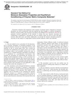 ASTM D5229/D5229M-20