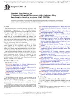 ASTM F961-20 ASTM F961-20